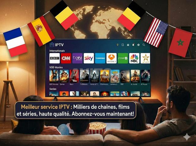 IPTV VIP Tout le Sport et Cinéma à Volonté 4K