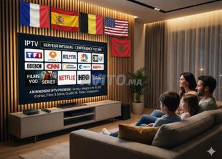 أفضل IPTV في المغرب وأوروبا صورة 4K حقيقية.