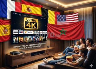 خدمة IPTV كاملة VOD و Sport FHD 4K