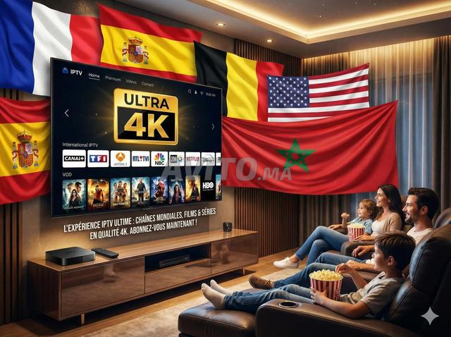 خدمة IPTV كاملة VOD و Sport FHD 4K