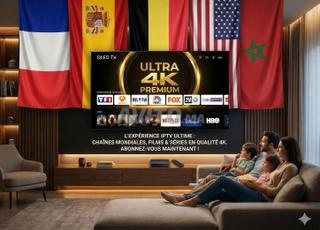 اشتراك IPTV أوروبا والمغرب مستقر FHD 4K