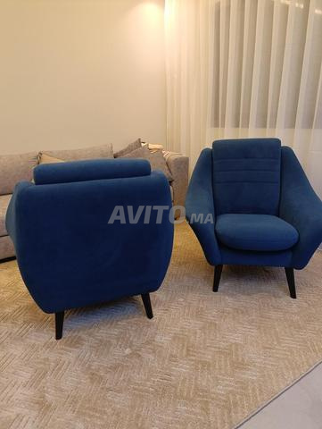 2 x كراسي صالون جديدة - السعر غير قابل للتفاوض