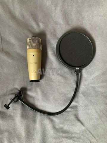 ميكروفون Behringer C 1U USB وفلتر بوب