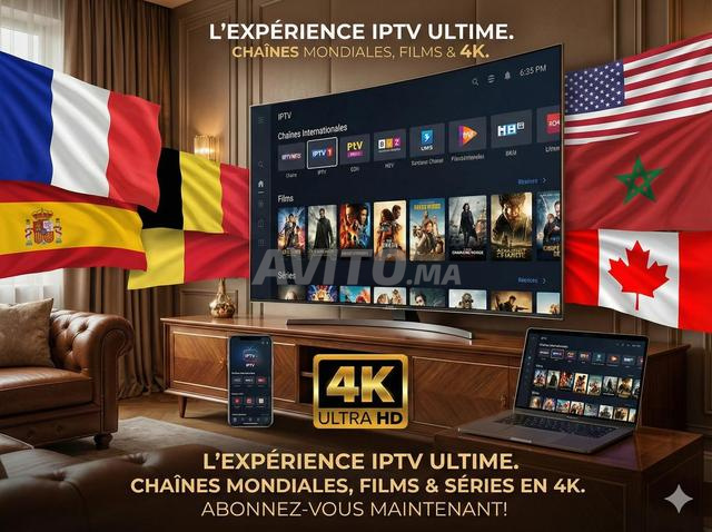 اشتراك IPTV Premium لمدة 12 شهرًا بجودة FHD 4K