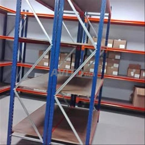 رفوف معدنية