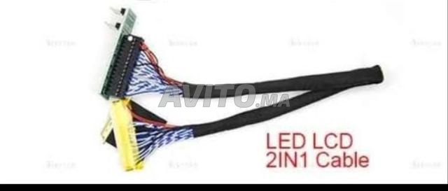 كابل شاشة LED LCD 2 في 1 LVDS