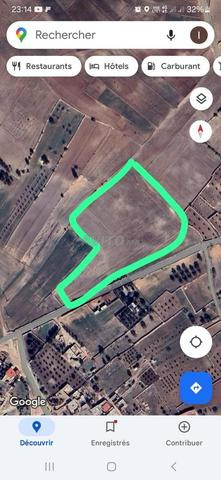 Terrain titré à vendre au centre de Douar Al Aliouat