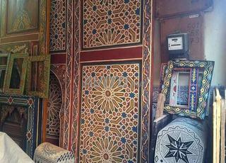 باب تقليدي زينة ترحيب