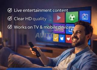 خدمة IPTV ممتازة بجودة 4K full HD