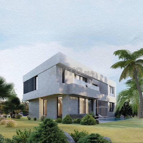 Villa de luxe à vendre ville verte bouskoura