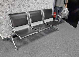 أريكة استقبال جلدية ثلاثية المقاعد😍​🔥​