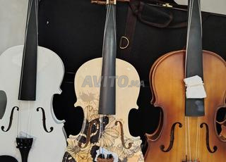 Violon avec ses accessoires