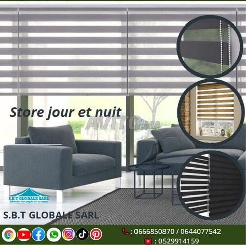 Store Jour et Nuit contrôle intelligent de la lumière