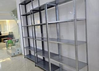 أرفف تخزين \ أرفف معدنية \ رفوف