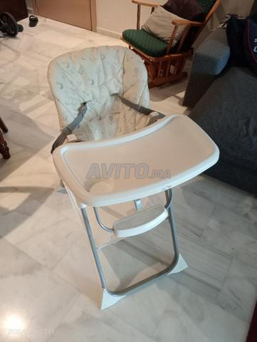كرسي طعام للأطفال قابل للطي