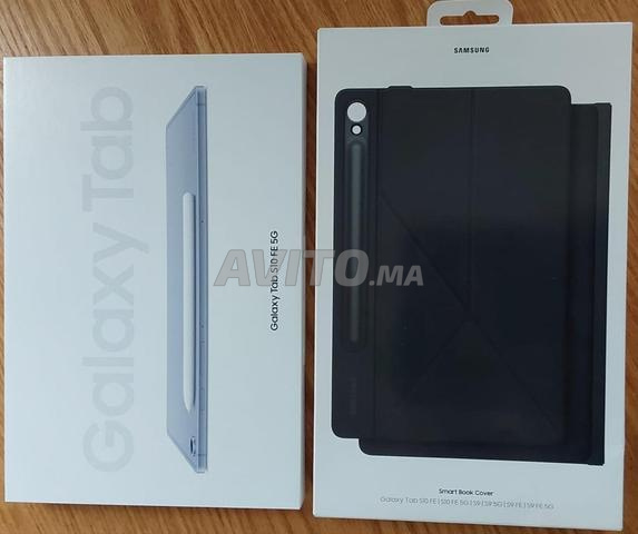 Tablette sumsung et smart cover (dans l'emballage)