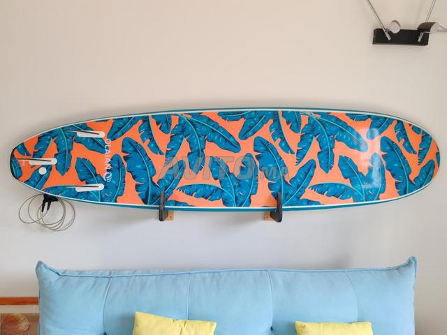 لوح تزلج من الفوم 7'8'' Olaian مع غطاء