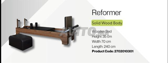 جهاز Reformer Pilates شبه جديد وكامل