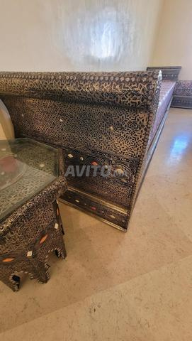 صالون مغربي بديكور فريد.