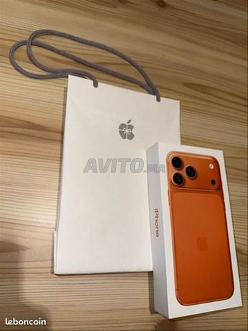 ايفون 17 برو ماكس 512 جيجابايت جديد علبة مغلقة برتقالي