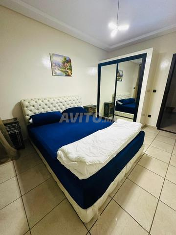 شقة مفروشة للكراء الشهري موقع بلاطو قرب كارفور - 2