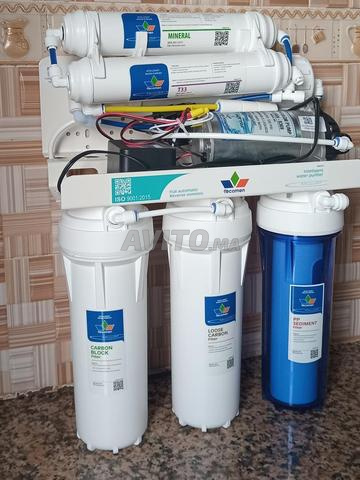 فلتر ماء بتقنية التناضح العكسي Tecomen ذو 6 مراحل