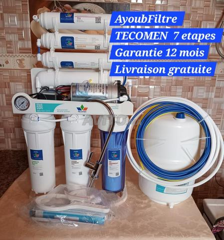فلتر ماء بتقنية التناضح العكسي Tecomen 7 مراحل