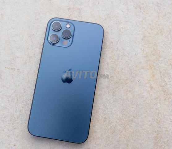 ايفون 12 برو ماكس أزرق 128 جيجا بايت حالة البطارية 72