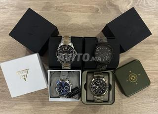 ساعات أصلية (guess-armani-fossil) 🇪🇺✅💯🤯🔥