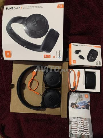 سماعة بلوتوث JBL مع Wave Buds JBL الأصلية