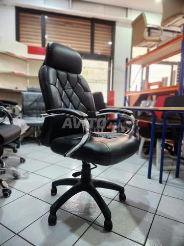 كرسي رئيس - جلد شبه أصلي ممتاز | أنيقة