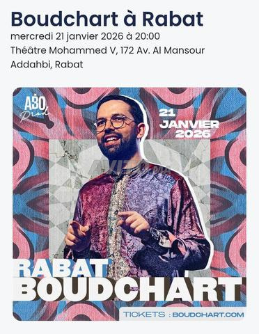 boudchart rabat le 21 janvier