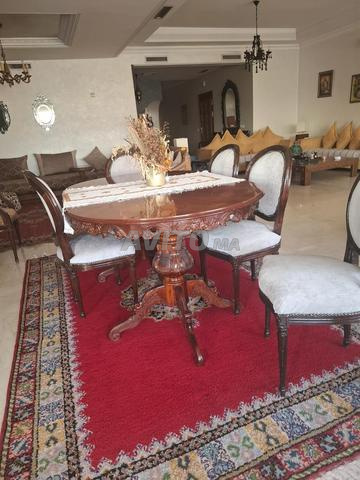 طاولة غرفة طعام 8 كراسي خشب مصمت