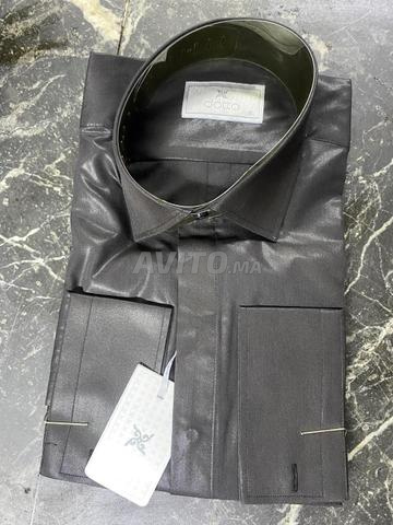 قميص أسود جميع المقاسات