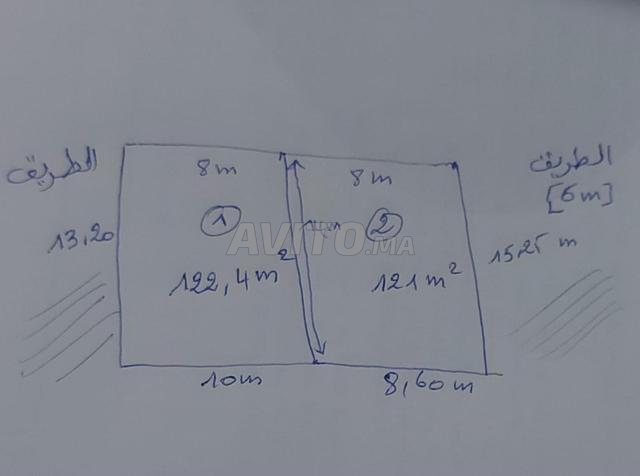 ثلاثة بقع أرضية للبيع ✅✅✅