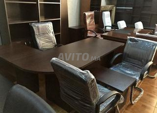 BUREAU AVEC RETOUR ET CAISSON