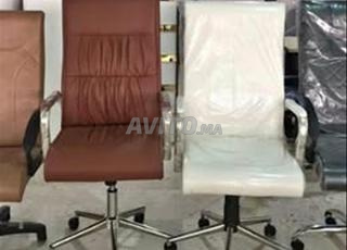 طقم كرسي جلد صناعي