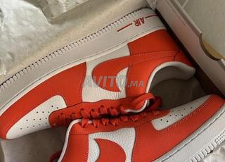Air force 1 برتقالي أبيض