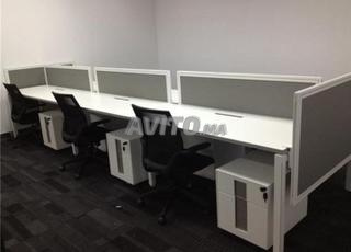 مقاسات وتصاميم متنوعة مكاتب مشتركة