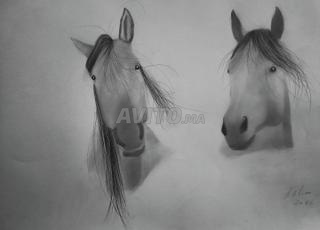 لوحة أصلية قرد 65/50 سم