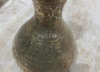 مزهرية تحف نحاسية مستوردة