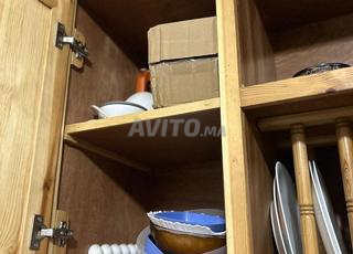 Placard de cuisine en bois massif