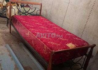 Vend sommier avec matelas 1 place