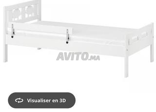 Vente lit enfant avec barrière de sécurité