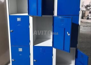 Vestiaire monobloc/casier métallique/armoire/lit