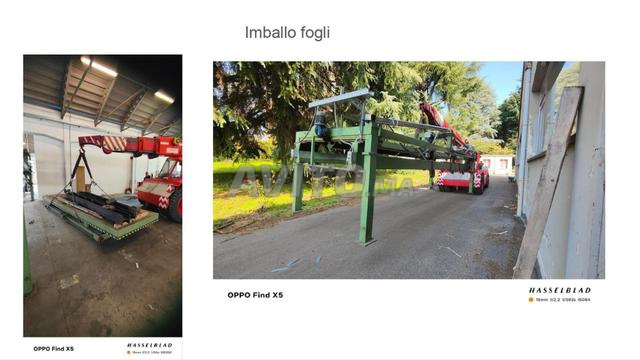 Machine dérouleur d’entrée