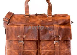Sac de Voyage Cuir véritable Sport PC portable