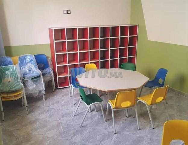 pupitre/chaise écritoire/tableau - 2