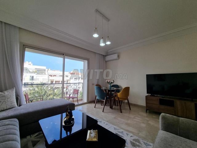 شقة مفروشة جديدة للإيجار في المعاريف