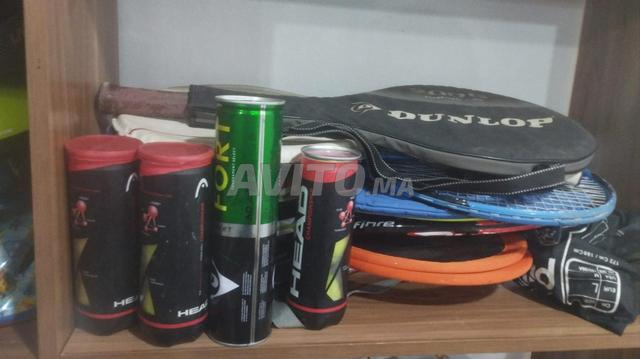 مضارب تنس وكرات تنس